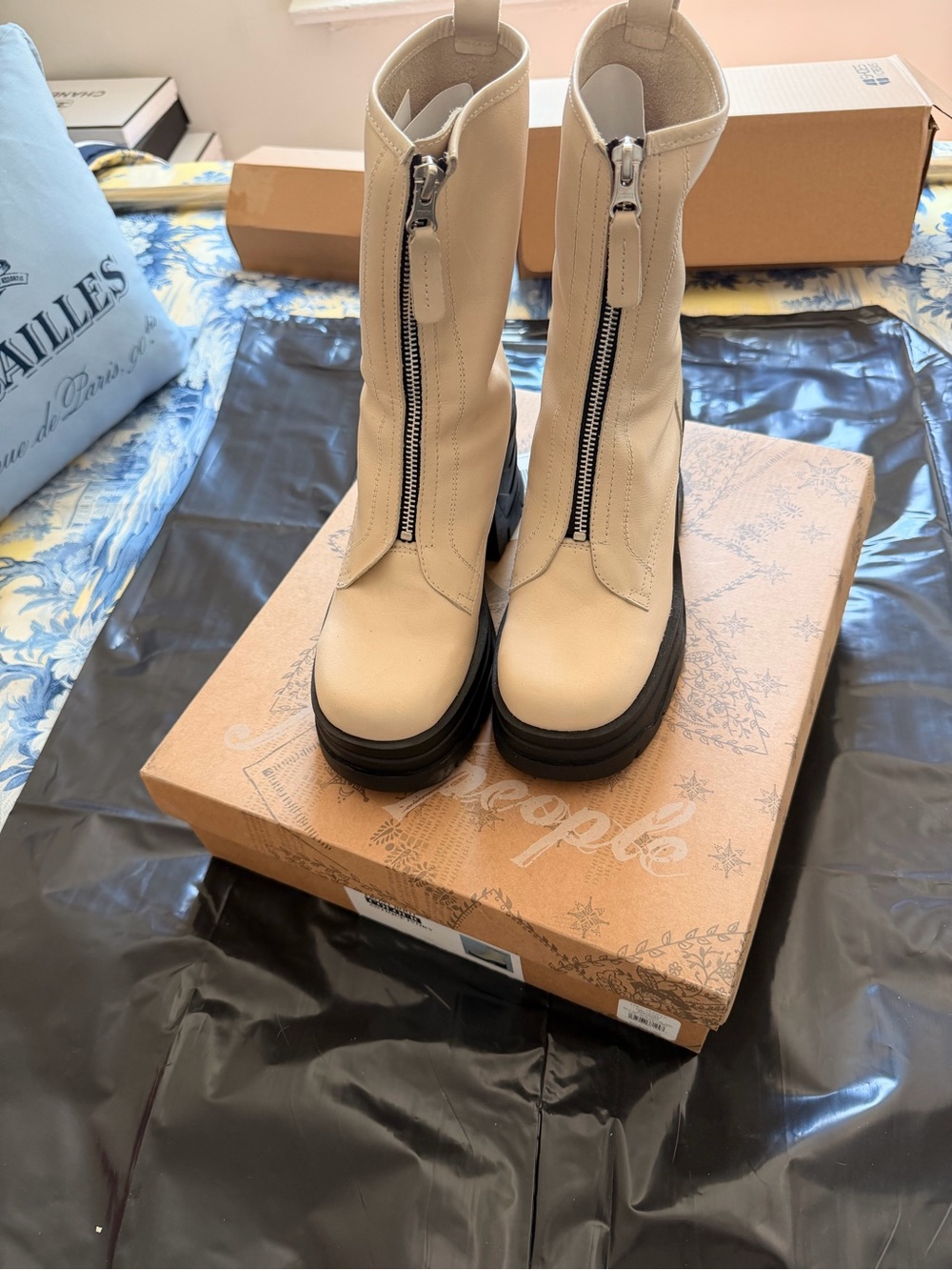Free People Platform Booties